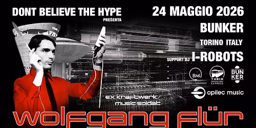 WOLFGANG FL\u00dcR ex-Kraftwerk + I-Robots 