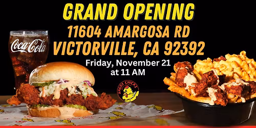 \ud83d\udd25 Angry Chickz Grand Opening \u2013 Victorville, CA \ud83d\udd25