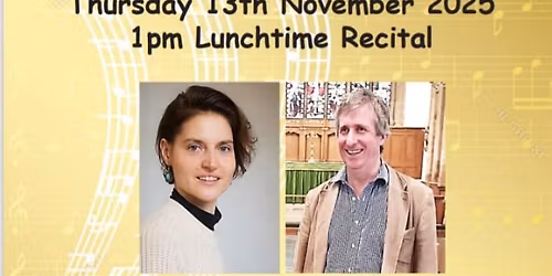 Thursday Lunchtime Concert: Ester Kosar sings Dvorak\u2019s Biblical Songs