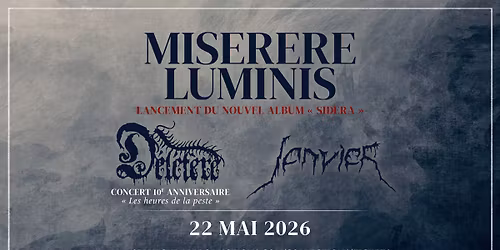 Miserere Luminis\/D\u00e9l\u00e9t\u00e8re\/Janvier- Montr\u00e9al
