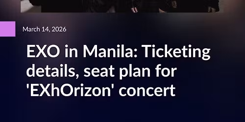 EXhOrizon Concert