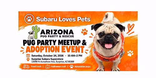Pug Meetup & Adoption Event