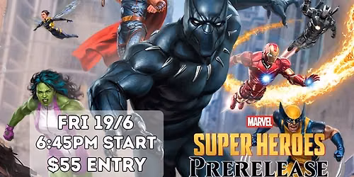 Cardhub Hackham Friday Marvel Super Heroes Pre Release