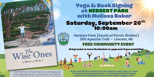 Yoga & Book Signing at Herbert Park
