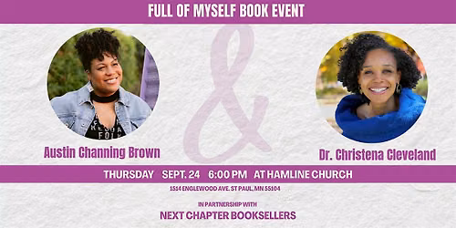 Full of Myself Book tour with Austin Channing Brown