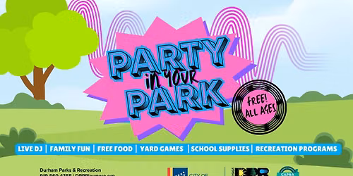 Party in YOUR Park @ Old Farm Road Park