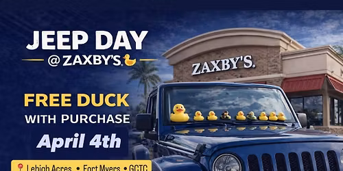 Jeep Day @ Zaxbys \ud83e\udd86 