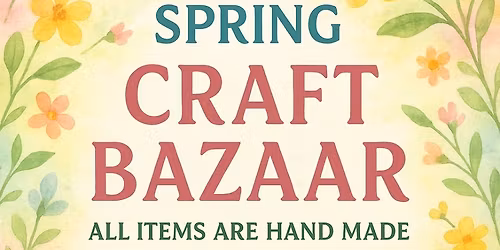 Spring Craft Bazaar