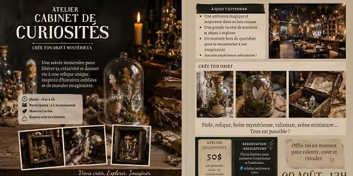 Atelier Cabinet de Curiosités