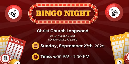 Armor Up Bingo Night