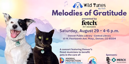 Melodies of Gratitude IV: A benefit concert for Denver Animal Shelter