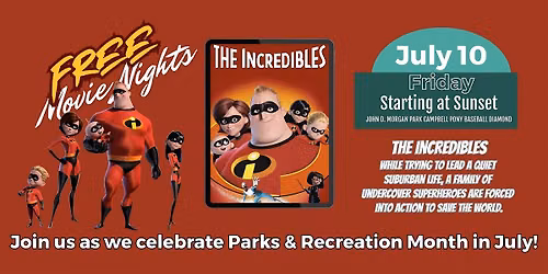 Free Movie Night - The Incredibles
