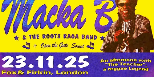 Macka B & The Roots Raga Band