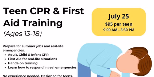 Teen CPR & First Aid Training