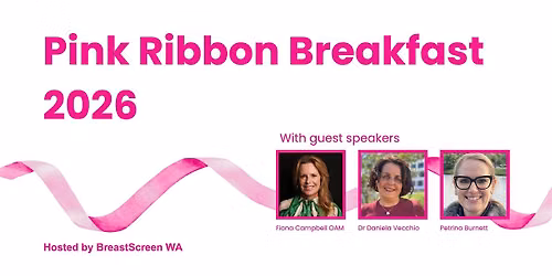 BreastScreen WA Pink Ribbon Breakfast 2026