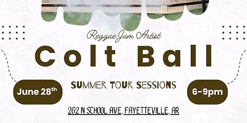 Summer Tour Session w\/ Colt Ball Music: LiVE @ KingFish (Fay.)