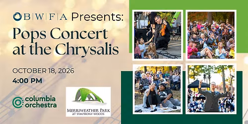 Pops Concert at the Chrysalis - Presenting Sponsor BWFA
