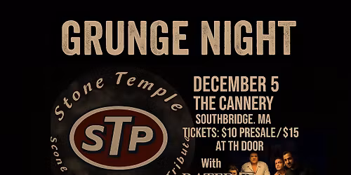 Grunge Night with Stone Temple Pilots Tribute