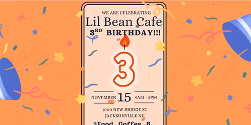 LIL BEANS 3rd BIRTHDAY PARTY