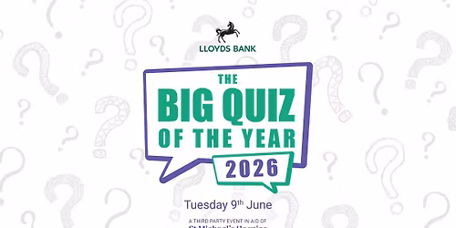 The BIG Quiz of the Year 2026