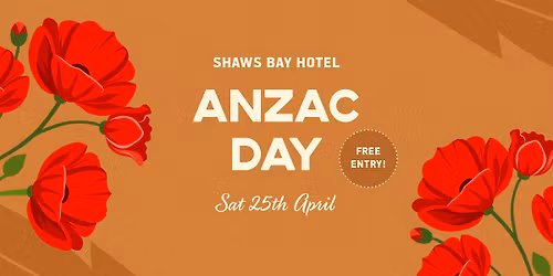 ANZAC Day | Shaws Bay Hotel