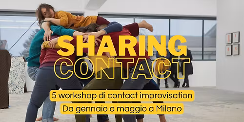 SHARING CONTACT - 5 workshop di contact improvisation
