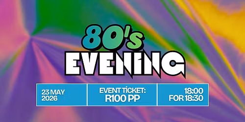 80s evening with Singing Waiters
