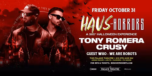 HAUS OF HORRORS v5  w TONY ROMERA & CRUSY (A 360\u00b0 HALLOWEEN)