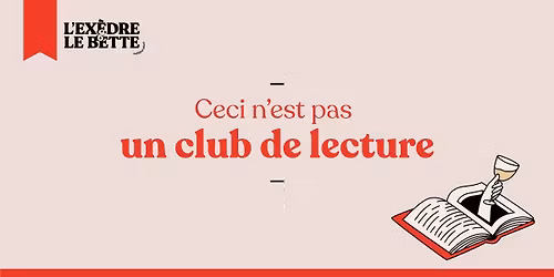 Ceci n'est pas un club de lecture - automne 2025
