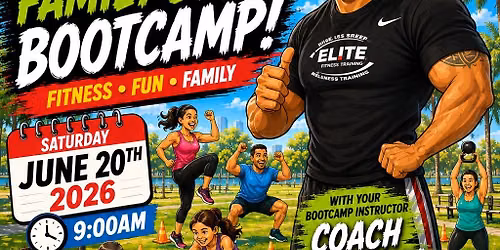 BOOTCAMP WITH COACH JAMES!!