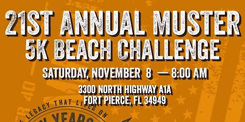 The 21st Annual Navy SEAL Museum 5K Beach Challenge