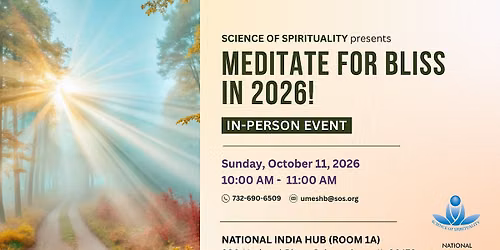 Meditate For Bliss In 2026