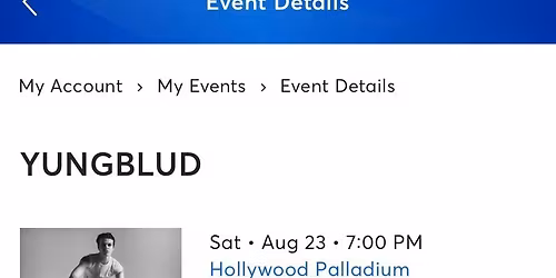 Yungblud Hollywood Tickets