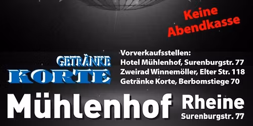 Schlagerparty im M\u00fchlenhof Halloween Edition