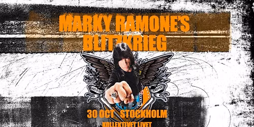 Marky Ramone's Blitzkrieg | Stockholm | Live p\u00e5 Kollektivet Livet