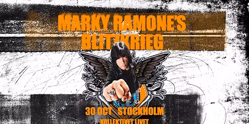 Marky Ramone's Blitzkrieg | Stockholm | Live p\u00e5 Kollektivet Livet