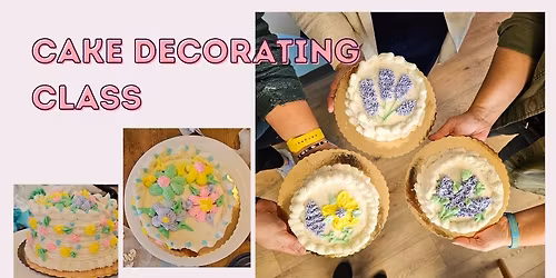 Cake decorating class \ud83c\udf82