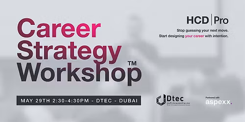 HCD | Pro - Career Strategy Workshop