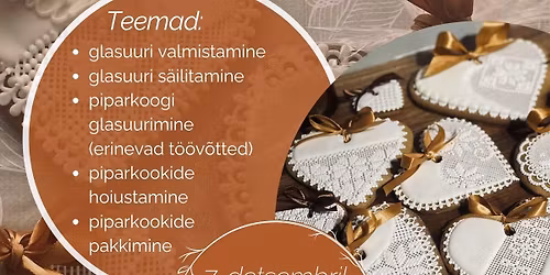 \u201cPitsilised piparkoogid\u201d - t\u00f6\u00f6tuba Seljametsa Rahvamajas