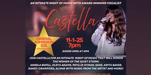 Nostalgia - A Night of Music with Castella