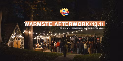 DE WARMSTE AFTERWORK