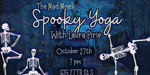 Spooky Yoga at The Mad Monk 