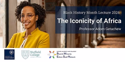 Black History Month Lecture 2026: The Iconicity of Africa