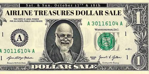 Airline Treasures Dollar Sale!