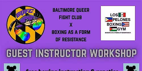 BQFC x BAAFOR free boxing workshop