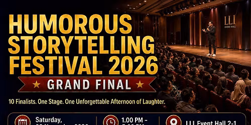 HUMOROUS STORYTELLING FESTIVAL 2026