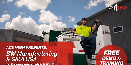BW Manufacturing and ACE High Concrete Roadshow