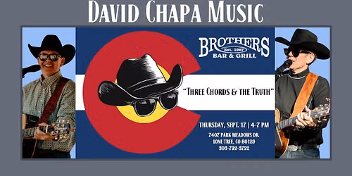 David Chapa Music at Brothers Bar & Grill