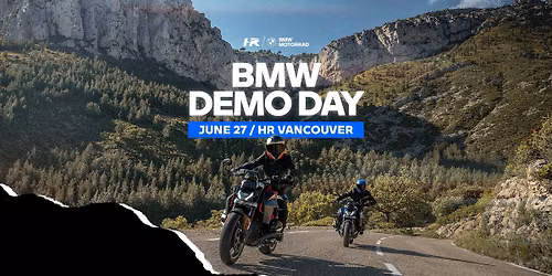 BMW Motorrad Demo Ride Day | High Road Vancouver