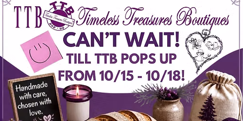 Timeless Treasures Boutiques Well Hello October!
